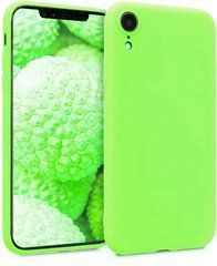 Захисний чохол Liquid Case Full Cover для iPhone XR Салатовий