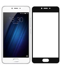 Защитное стекло Color Frame для Meizu M3 / M3 mini / M3s Черный