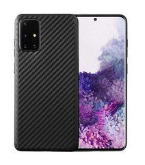 Защитный чехол Carbon TPU для Samsung A715F Galaxy A71 2020 Черный
