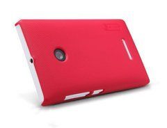 Захисний чохол Nillkin Frosted Shield для Microsoft Lumia 532 Червоний
