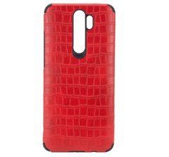 Захисний чохол TPU Croco для Xiaomi Redmi Note 8 Pro Червоний