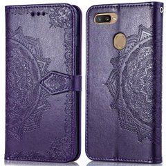 Чохол-книжка Art Book для Oppo A12 / A5s (AX5s) Фіолетовий