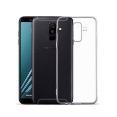 TPU чохол Strong Clear 0,5mm для Samsung A605 Galaxy A6 Plus / Galaxy J8 Plus 2018 Прозорий