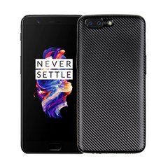 Захисний чохол Carbon TPU для OnePlus 5 Чорний