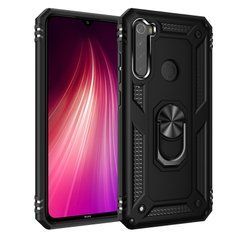 Защитный чехол Kvadrat Ring для Xiaomi Redmi Note 8 / Note 8 2021 Черный