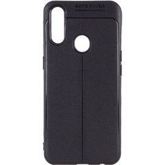 Защитный чехол Leather для Oppo A31 Черный
