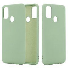 Защитный чехол Liquid Case Full Cover для Samsung M315F Galaxy M31 Зеленый