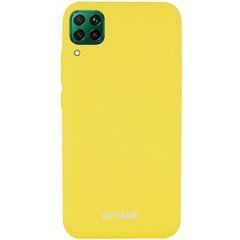 Защитный чехол Liquid Full Magnet для Huawei P40 Lite Желтый