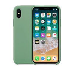 Защитный чехол Original Liquid Case для iPhone 10 (X) / iPhone XS Зеленый