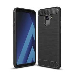 Защитный чехол Slim TPU для Samsung A530 Galaxy A8 2018 Черный