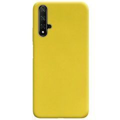 Защитный чехол TPU Softon для Huawei Honor 20 / Nova 5T Желтый