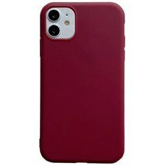 Захисний чохол TPU Softon для iPhone 12 / iPhone 12 Pro Бордовий