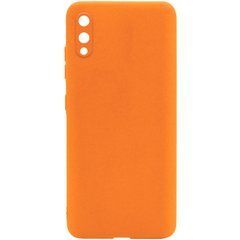 Захисний TPU чохол Softon Full Camera для Samsung A022F Galaxy A02 Помаранчевий