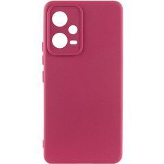 Защитный чехол Lakshmi Case Full Camera для Xiaomi Poco X5 5G / Redmi Note 12 5G Бордовый