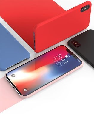 Захисний чохол Original Liquid Case для iPhone XS Max Фіолетовий