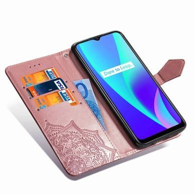 Чохол-книжка Art Book для Realme C15 / C12 Рожевий