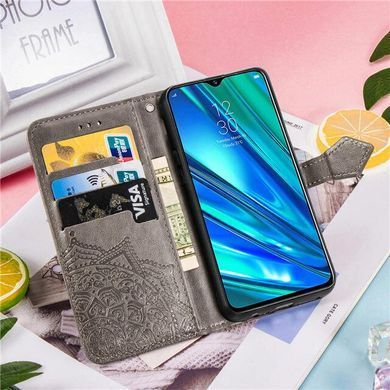 Чехол-книжка Art Book для Realme 5 Pro Серый