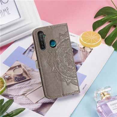 Чехол-книжка Art Book для Realme 5 Pro Серый