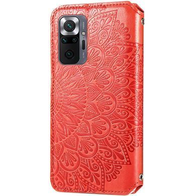 Чехол-книжка Flower Book для Xiaomi Poco X3 / X3 NFC / X3 Pro Красный