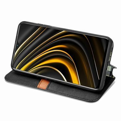 Чехол-книжка Tessero Book для Xiaomi Poco M3 Черный