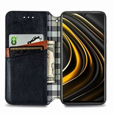 Чехол-книжка Tessero Book для Xiaomi Poco M3 Черный
