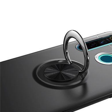 Защитный чехол Color Ring для Realme 5 Pro Черный