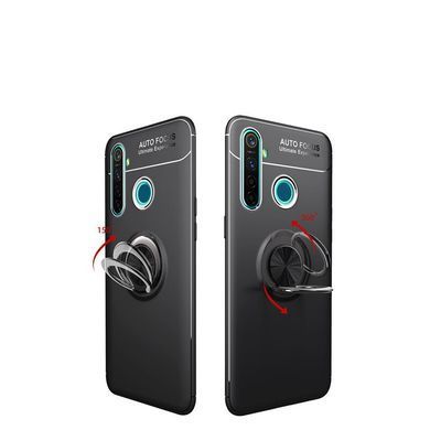 Защитный чехол Color Ring для Realme 5 Pro Черный