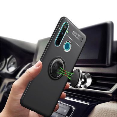 Защитный чехол Color Ring для Realme 5 Pro Черный