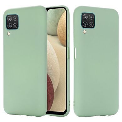 Защитный чехол Liquid Case Full Cover для Samsung A125F Galaxy A12 / A127F Galaxy A12 Nacho / Galaxy A12s / Galaxy M12 Зеленый