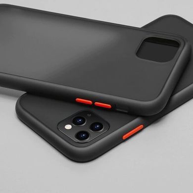 Захисний чохол Сolor Buttons для iPhone 12 Pro Max Чорний