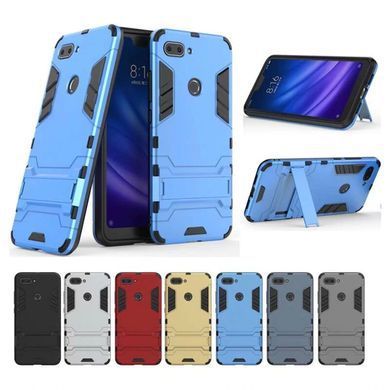 Защитный чехол Strong Guard для Xiaomi Mi8 Lite Серебристый