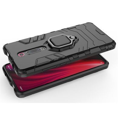 Захисний чохол Strong Guard Ring для Xiaomi Redmi K20 / K20 Pro / Mi 9T / Mi 9T Pro Чорний