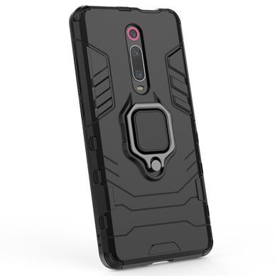 Захисний чохол Strong Guard Ring для Xiaomi Redmi K20 / K20 Pro / Mi 9T / Mi 9T Pro Чорний