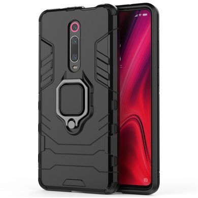 Захисний чохол Strong Guard Ring для Xiaomi Redmi K20 / K20 Pro / Mi 9T / Mi 9T Pro Чорний