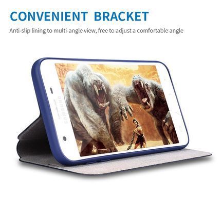 Чехол-книжка X-level FIB Color для Samsung J530 Galaxy J5 2017 Розовый