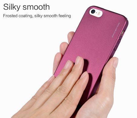 Защитный чехол X-level Knight для iPhone 5 / iPhone 5S / iPhone SE Бордовый