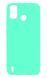 Захисний чохол Liquid Case Full Cover для Tecno Spark 6 GO Бірюзовий