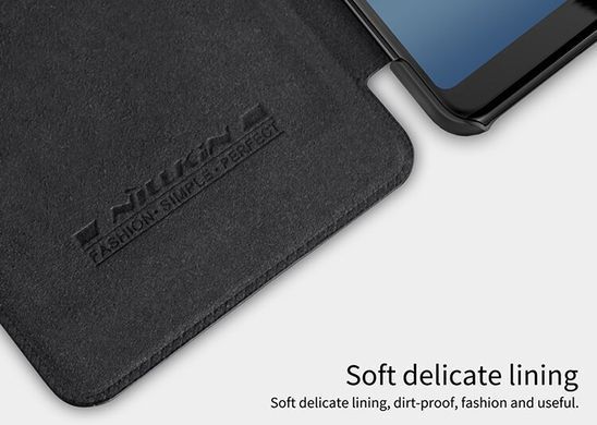 Чехол-книжка Nillkin Qin для Samsung A530 Galaxy A8 2018 Черный