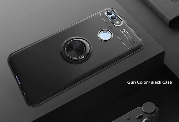 Защитный чехол Color Ring для Huawei Y9 2018 Черный