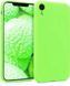 Защитный чехол Liquid Case Full Cover для iPhone XR  Салатовый