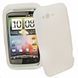 Чехол TPU S-line для HTC Rhyme Белый