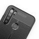 Защитный чехол Leather для Xiaomi Redmi Note 8 / Note 8 2021 Черный