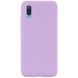 Защитный чехол Liquid Case Full Cover для Samsung A022F Galaxy A02 Сиреневый