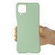 Защитный чехол Liquid Case Full Cover для Samsung A125F Galaxy A12 / A127F Galaxy A12 Nacho / Galaxy A12s / Galaxy M12 Зеленый