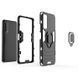 Захисний чохол Strong Guard Ring для Huawei P Smart 2021 Чорний