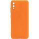Защитный TPU чехол Softon Full Camera для Samsung A022F Galaxy A02 Оранжевый