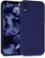 Захисний чохол Liquid Case Full Cover для iPhone XR Dark Blue
