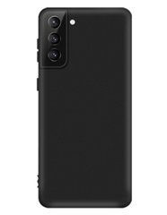 Защитный чехол Liquid Case Full Cover для Samsung Galaxy S21 Черный