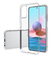 TPU чехол Strong Clear 0,5mm для Xiaomi Redmi Note 10 Pro / 10 Pro Max Прозрачный