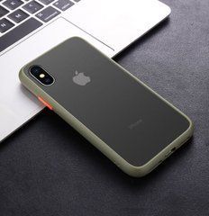 Защитный чехол Сolor Buttons для iPhone 10 (X) / iPhone XS Зеленый